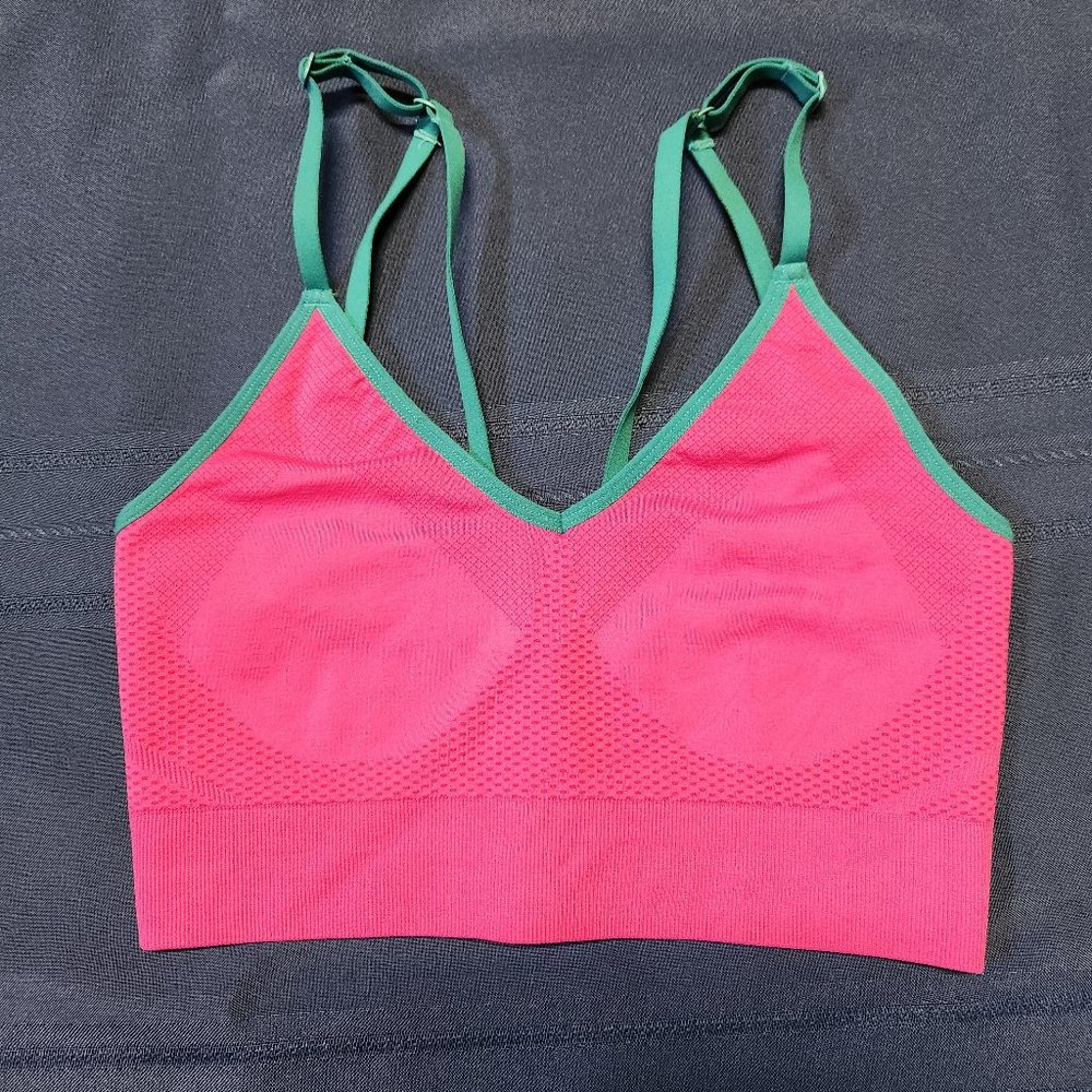 Knix Longevity Sports Bra - Magenta